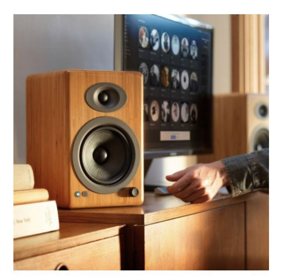 Акустическая система Audioengine A5+ Wireless Bamboo