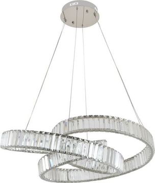 Люстра подвесная LED 100W 3000К-6500К 4020/09/08P хром Vintage Stilfort