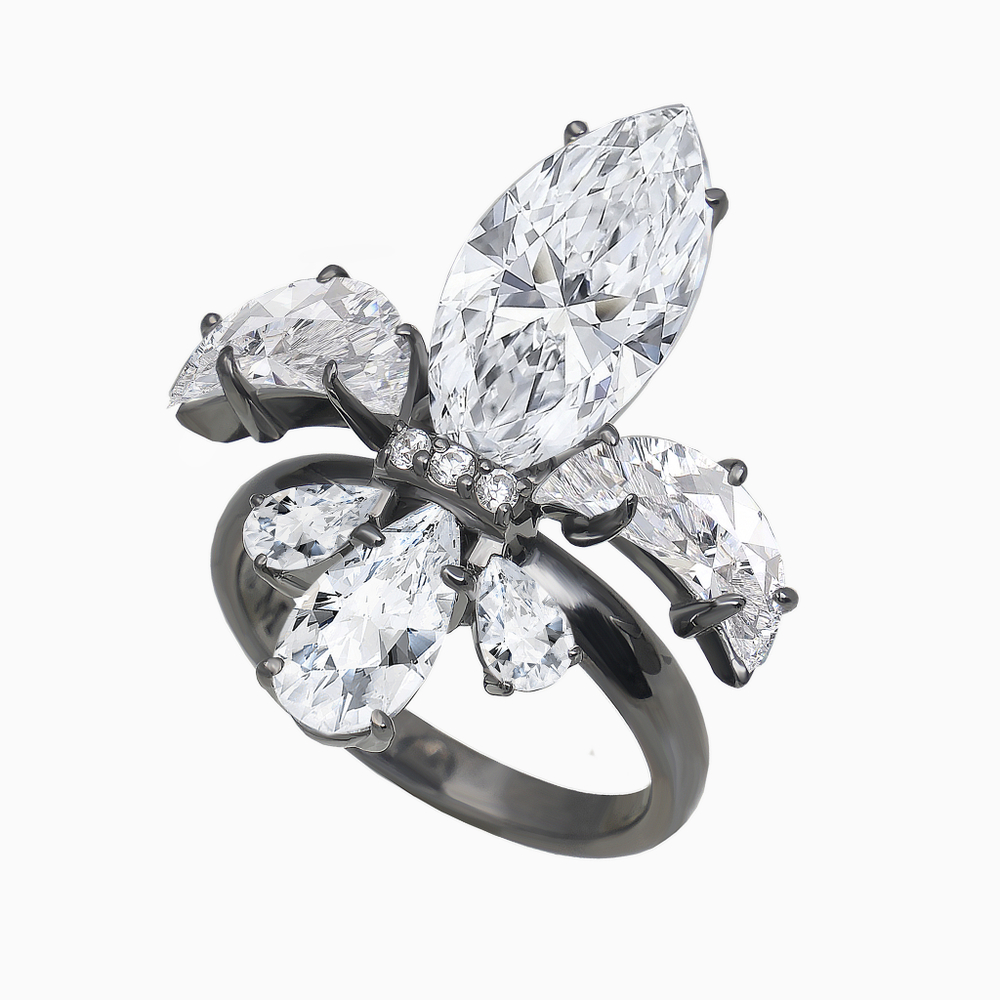 Кольцо Fleur de lis