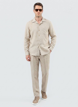 Льняной костюм Brunello Cucinelli