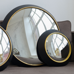 Декоративное настенное зеркало Морган L fish-eye Объект мечты