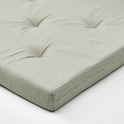 IKEA JUSTINA  (ИКЕА ЙУСТИНА)  -  Подушка на стул - светло-зелёный 42/35х40х4 см