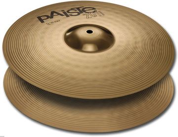 Две тарелки 14" Paiste 201 Bronze Hi-Hat 0000154014
