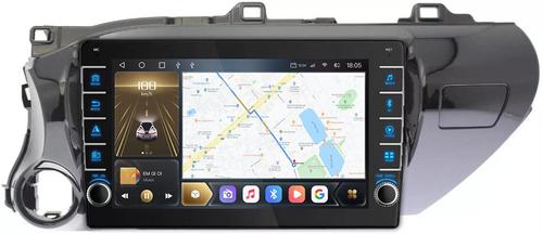 Магнитола для Toyota Hilux 8 2015-2023+ - Kuberg SF-1686 (кнопки и крутилки), Android 12, Быстрая, CarPlay, 4G SIM-слот
