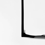 Спортивные очки 100% Bowen / Polished Black / Grey Lens / на узкое лицо