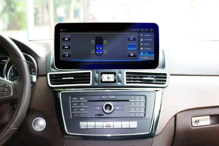 Магнитола для Mercedes-Benz ML (W166), GL (X166) 2011-2015 - Kuberg MRW-M1205 на Android 13, Быстрая, CarPlay, 4G SIM-слот