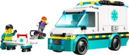 Конструктор LEGO City 60451 Скорая помощь