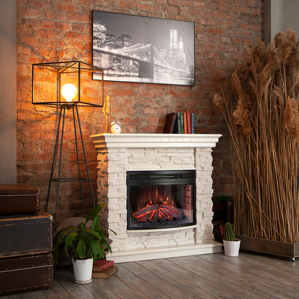 Каминокомплект Real Flame Elford 25 WT c Firefield 25