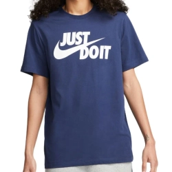 Теннисная футболка Nike Sportswear Just Do It - midnight navy/white