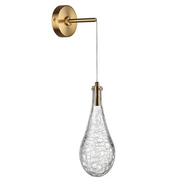 Бра 4W 3000K 7147/5WL античная бронза BRAID Odeon Light