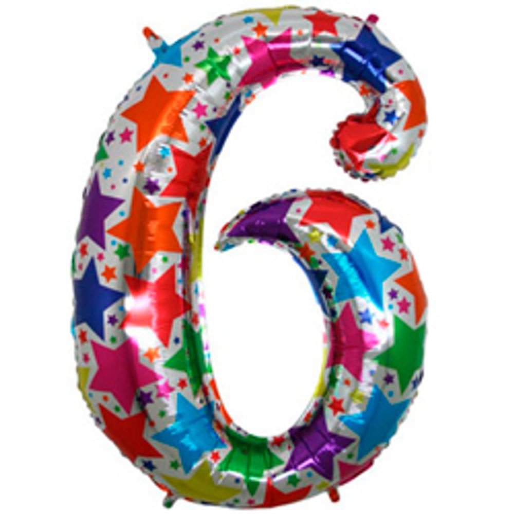 Цифра "6" звезды