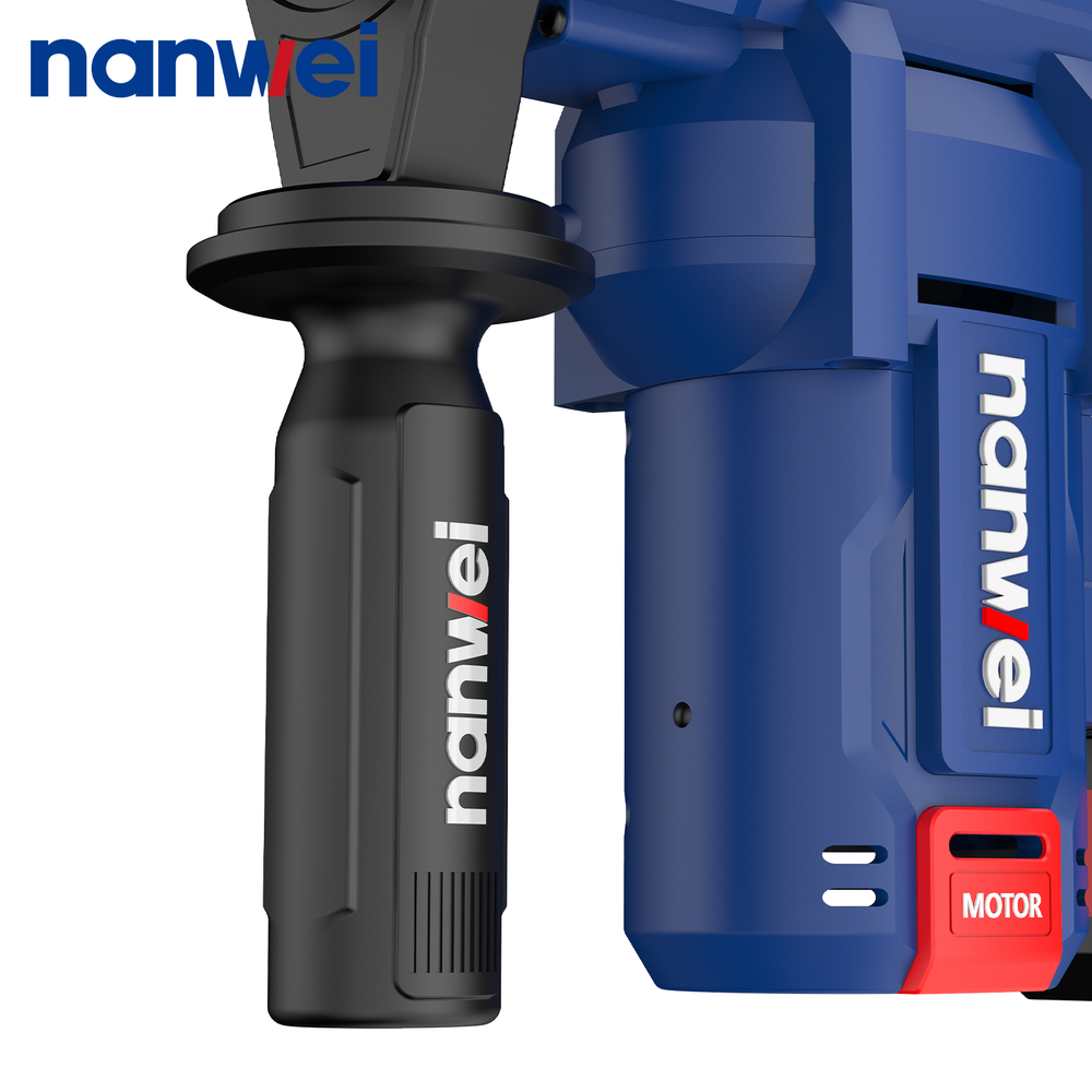 Перфоратор аккумуляторный Nanwei NW-H8281 (20V, 4 Дж, SDS-Plus, 2 АКБ 6 Ач)