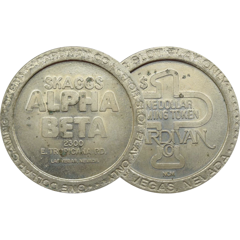 Skaggs Alpha Beta $1 Token