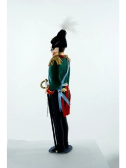 Кукла интерьерная. Пехотный генерал. Военный костюм. 1812 г. Россия
