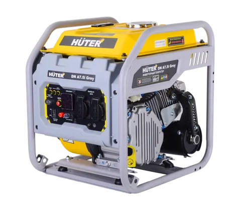 Инверторный генератор Huter DN А7,5i Grey