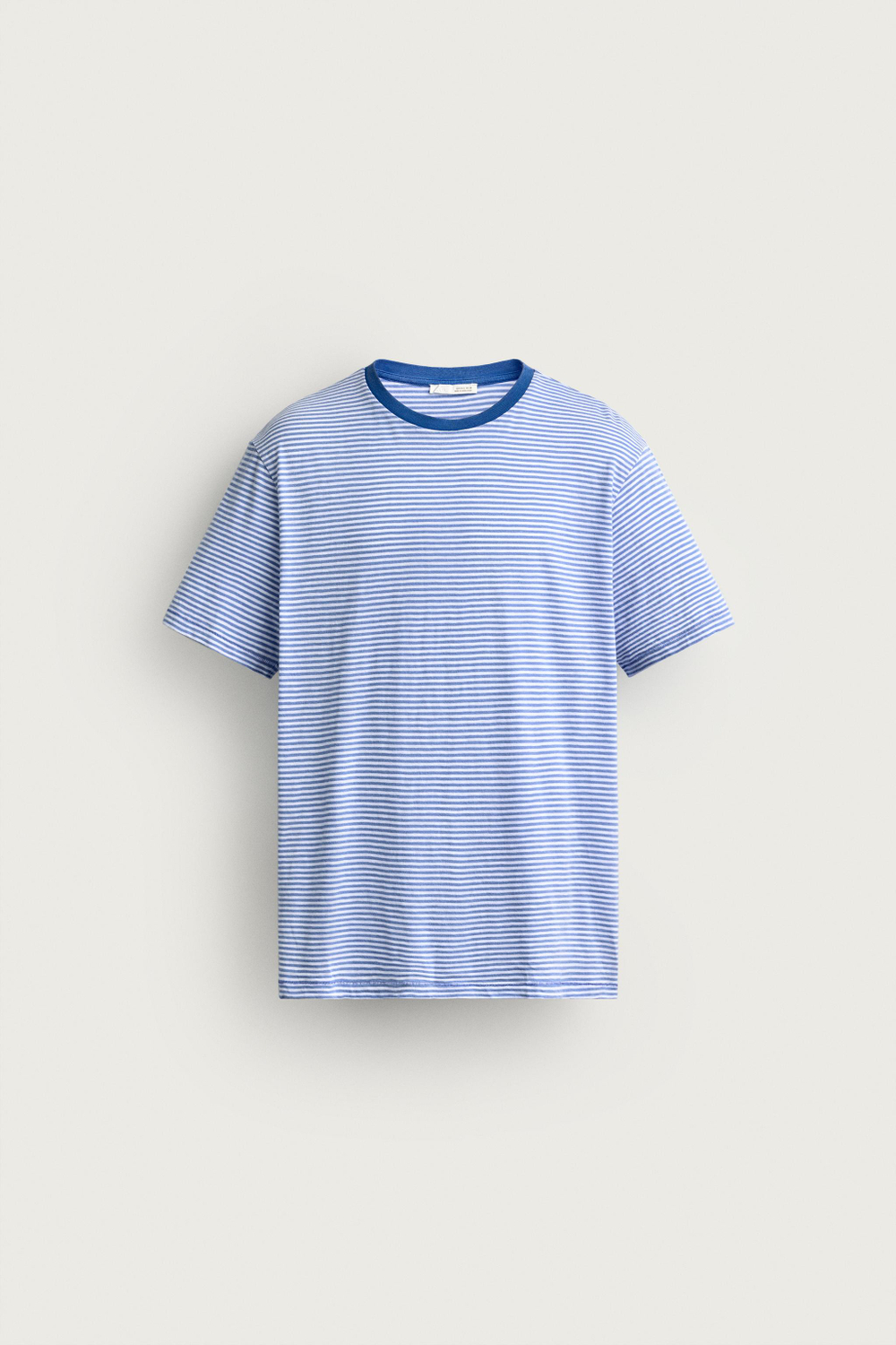 ФУТБОЛКА REGULAR FIT В ПОЛОСКУ — ZARA