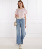 Футболка LIU Pepe Jeans London - пудро-розовый(PL505832)