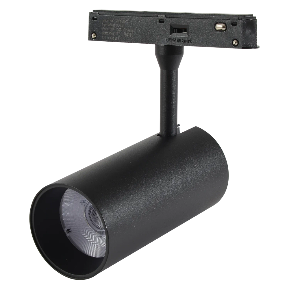 Светильник трековый магнитный Crystal Lux CLT 0.33 003 12W BL 3CCT-SMART