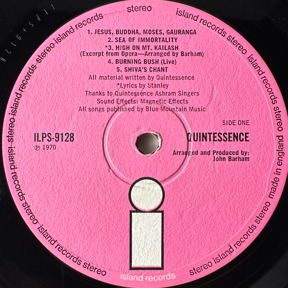 Quintessence – Quintessence (Англия 1970г.)