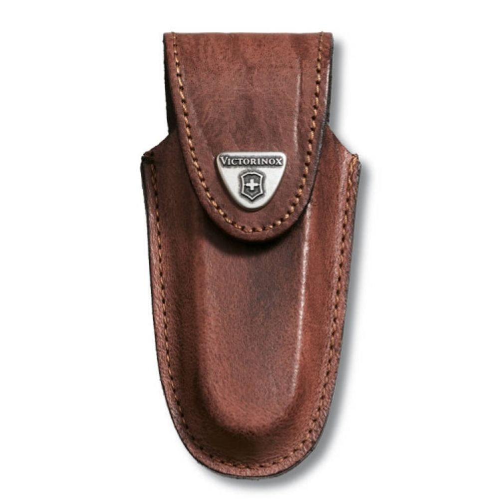 Чехол Victorinox для 91мм толщина 2-4 ур кожа коричневый (4.0533)