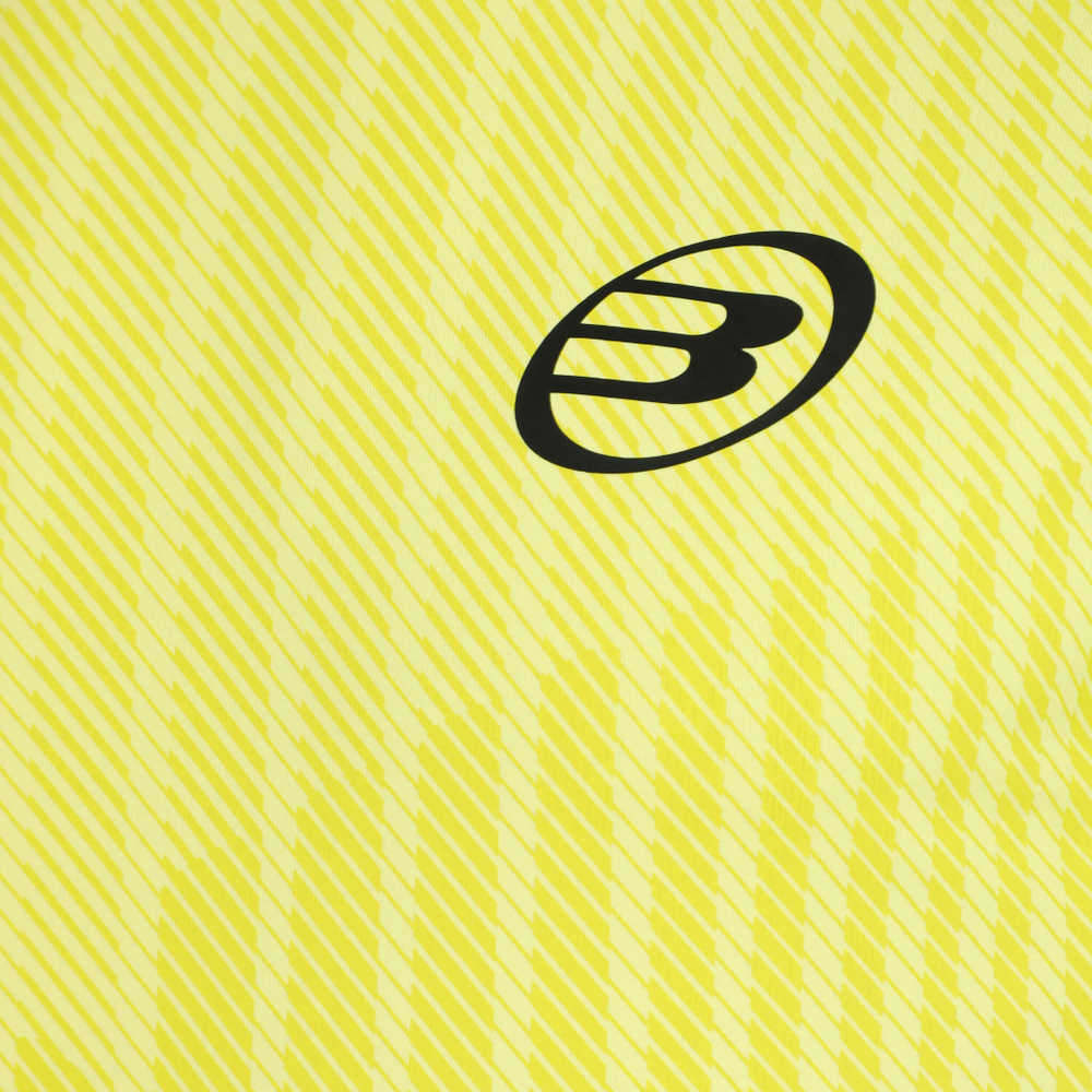 Мужское теннисное поло Bullpadel Limbo T-Shirt Men - Yellow, Black