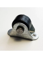 Опора роликовая 313 с пластиковым колесом D26, 2 шт