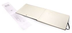 Блокнот для акварели Moleskine Classic Large 130х210мм 72стр твердая обложка черный (ARTMM804)