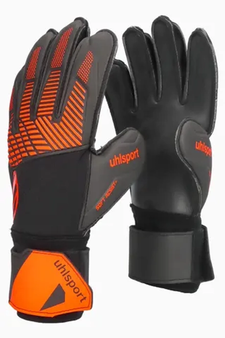 Вратарские перчатки Uhlsport Fangmaschine Soft Resist+ - черный