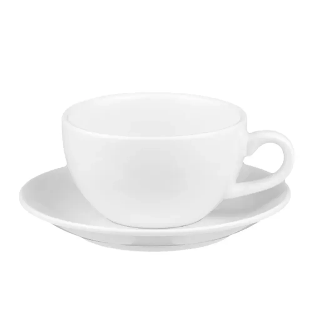 Чайная пара 300 мл белая d 10,5 см h6,8 см фарфор P.L. Proff Cuisine [4]