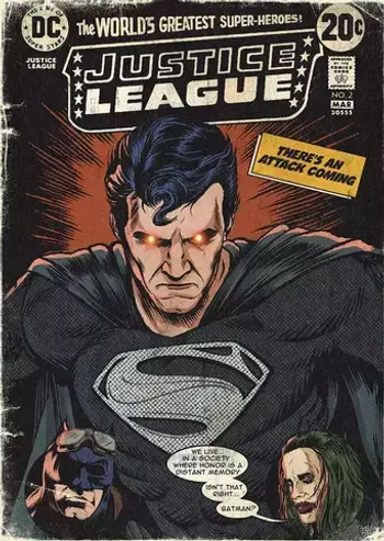 Открытка «Justice League #2: We Live In A Society»