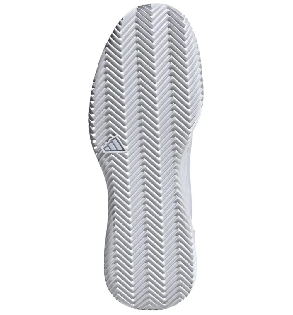 Женские теннисные кроссовки Adidas Defiant Speed 2 W Clay - white/crystal sky/core black