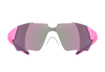 Спортивные очки 720armour Kamikaze Pro / Pale Red Violet Temple / Matte White Gasket / HC Violet Pink Lens