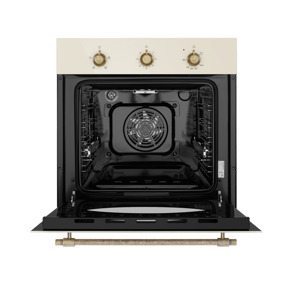Встраиваемый газовый духовой шкаф с электрическим грилем MAUNFELD EOGC604RIB.MT Slim