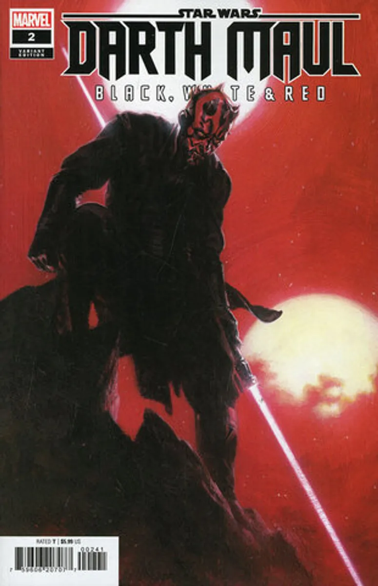 Star Wars Darth Maul Black White & Red #2 (Cover C)