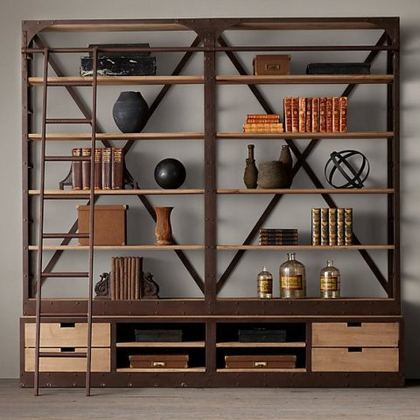 Стеллаж Restoration Hardware Дач