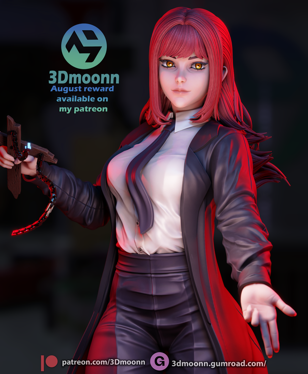 Макима Человек Бензопила MAKIMA CHAINSAW MAN