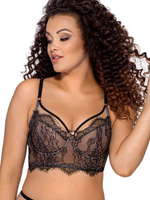 Бюстгальтер на косточках plus size с дополнительными боковыми поддержками (Размер: 95H) (Цвет: белый)