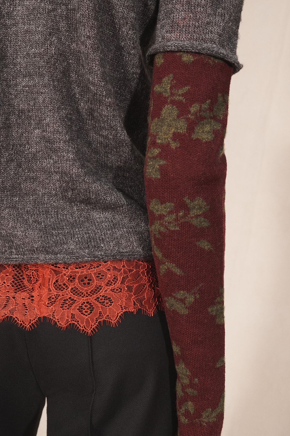 ZARA СВИТЕР С ВЫСОКИМ ВОРОТНИКОМ - LIMITED EDITION, АНТРАЦИТОВО-СЕРЫЙ