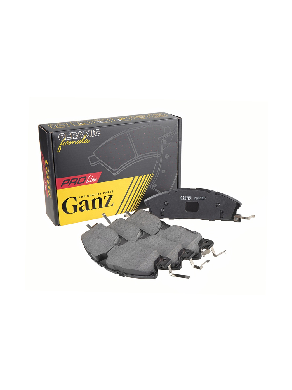 Колодки передние PRO-Line Ceramic FORD Explorer III 12-> GANZ GIJ09088C