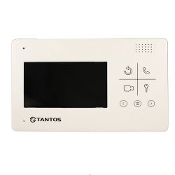 Монитор видеодомофона TANTOS Lilu lux (белый) TFT LCD с 4,3" дисплеем