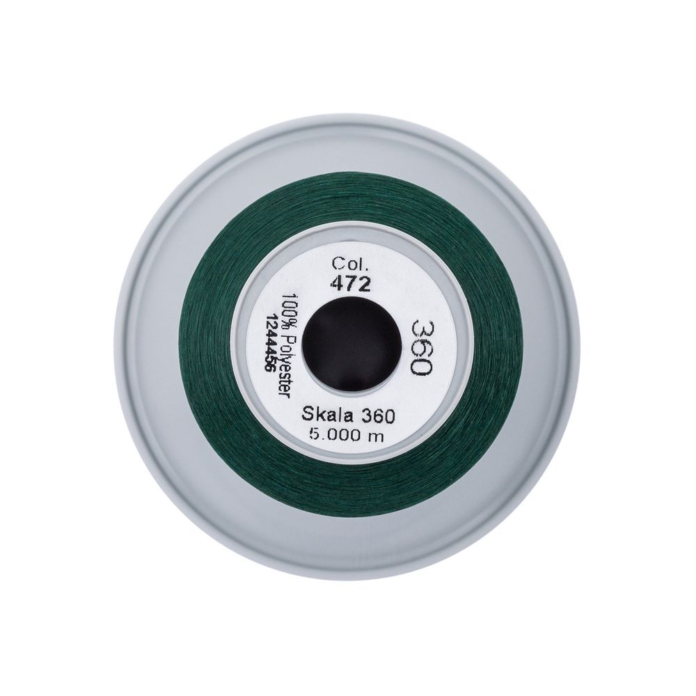 Нитки некрученые Gutermann Skala 360 (5000 метров), 1 кат. | 472 т.бутылочный