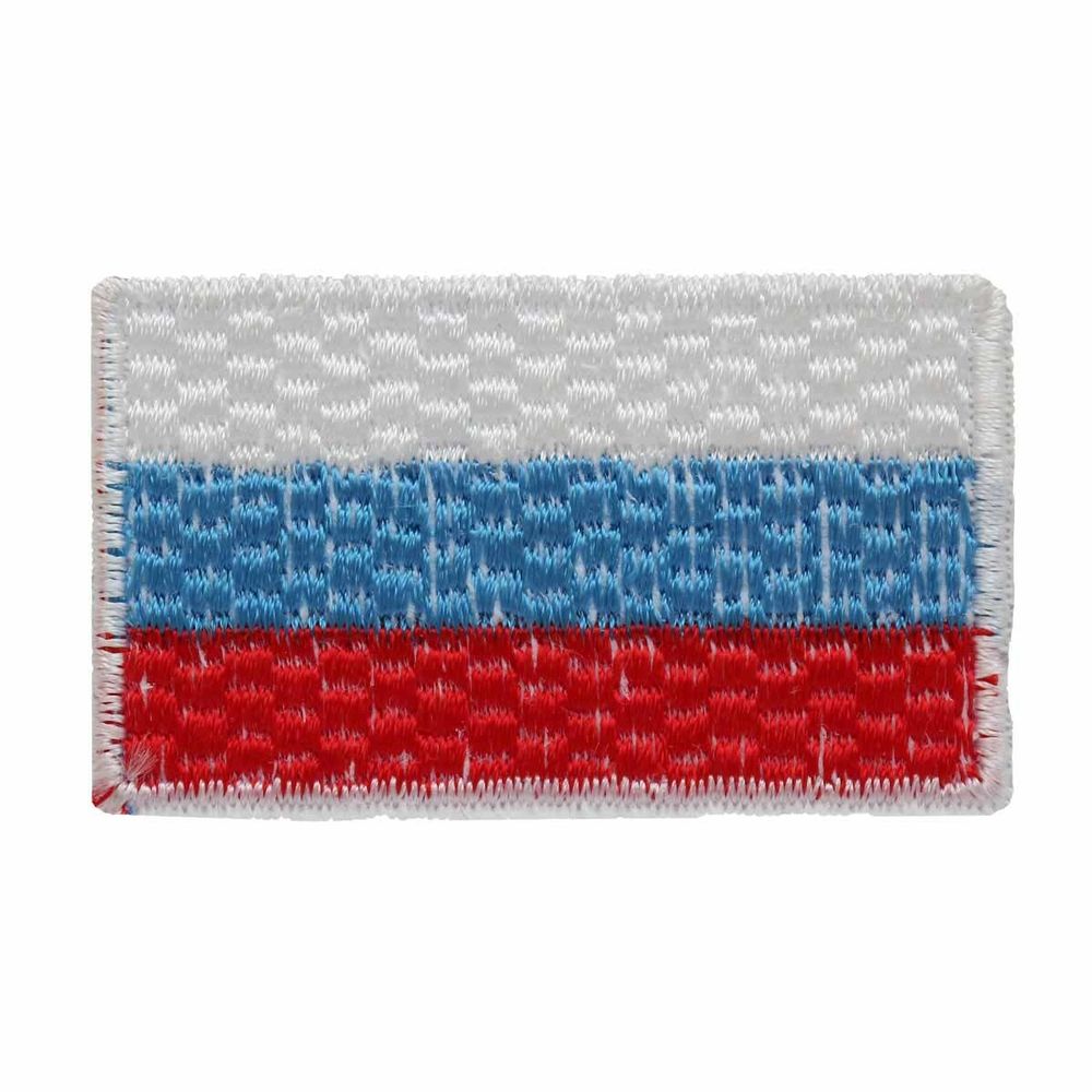 Аппликация термоклеевая "Флаг России", LM-80375, 1шт Hobby&amp;Pro basic