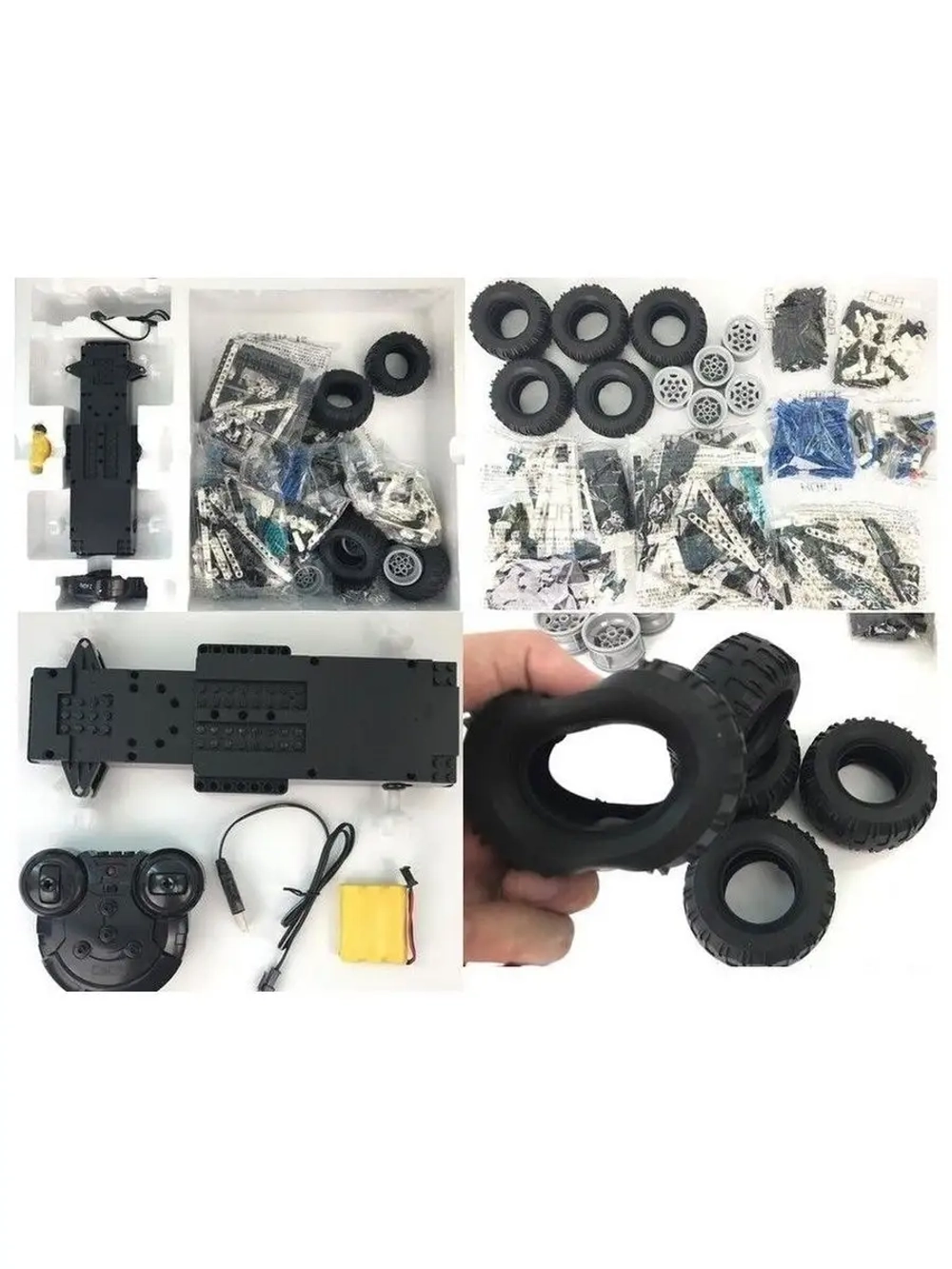 Радиоуправляемый конструктор CaDA Technic джип C51004W