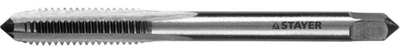 STAYER М6 х 1.0, одинарный, метчик для сквозных отверстий (28020-06-1.0)