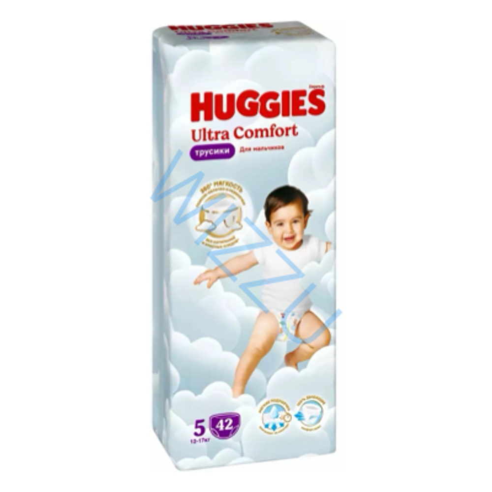 Трусики-подгузники Huggies МАЛ 5 (12-17 кг) 42 шт
