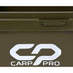 CARP PRO Вeдро с крышкой квадратное пластиковое 17л темно зеленое