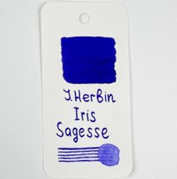 Чернила в банке Herbin 30 мл Iris Sagesse фиолетово-синие (13075T)
