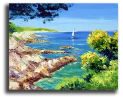 Постер "Морской пейзаж"