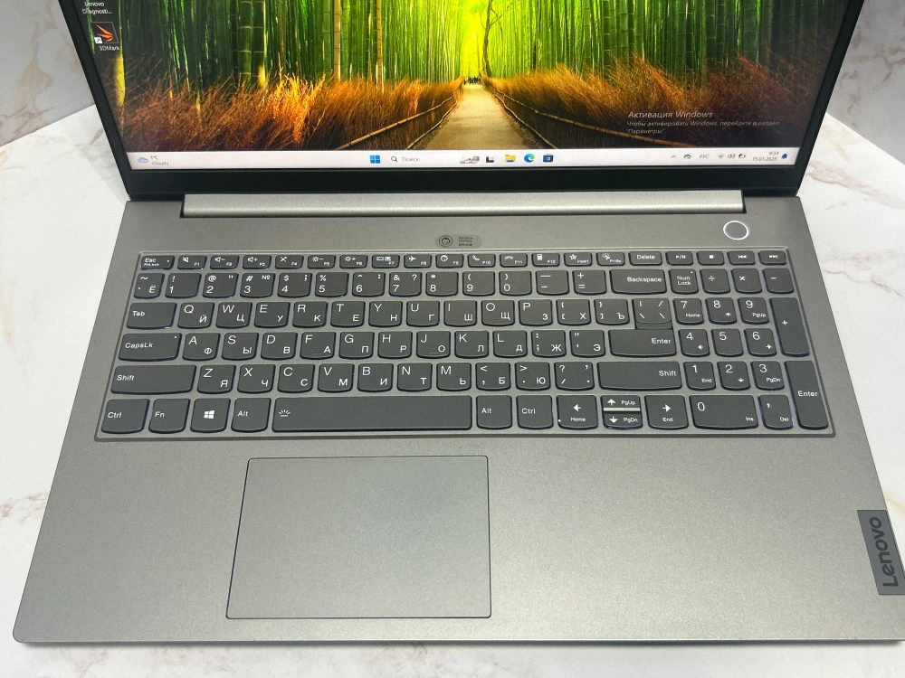 Ноутбук Lenovo ThinkBook 15 Gen 2 (20VE00G2RU) 15.6"/Intel Core i3-1115G4/RAM 8GB/SSD 256GB/Intel UHD Graphics/1920*1080/IPS/Window 11/Подсветка кл-ры: LED/Серый. Состояние: B1