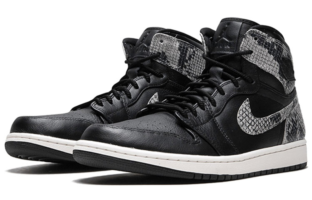 Jordan 1 Retro High Black Snake Women's